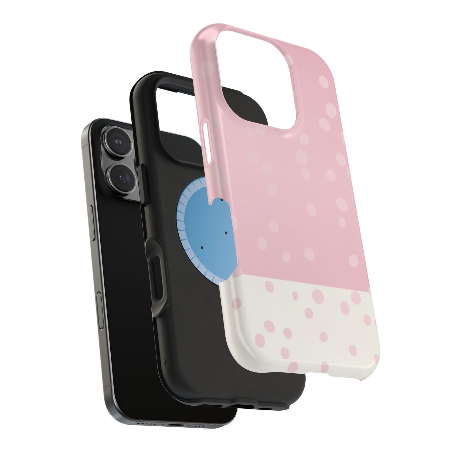 Pink Dot Magnetic Phone Case.