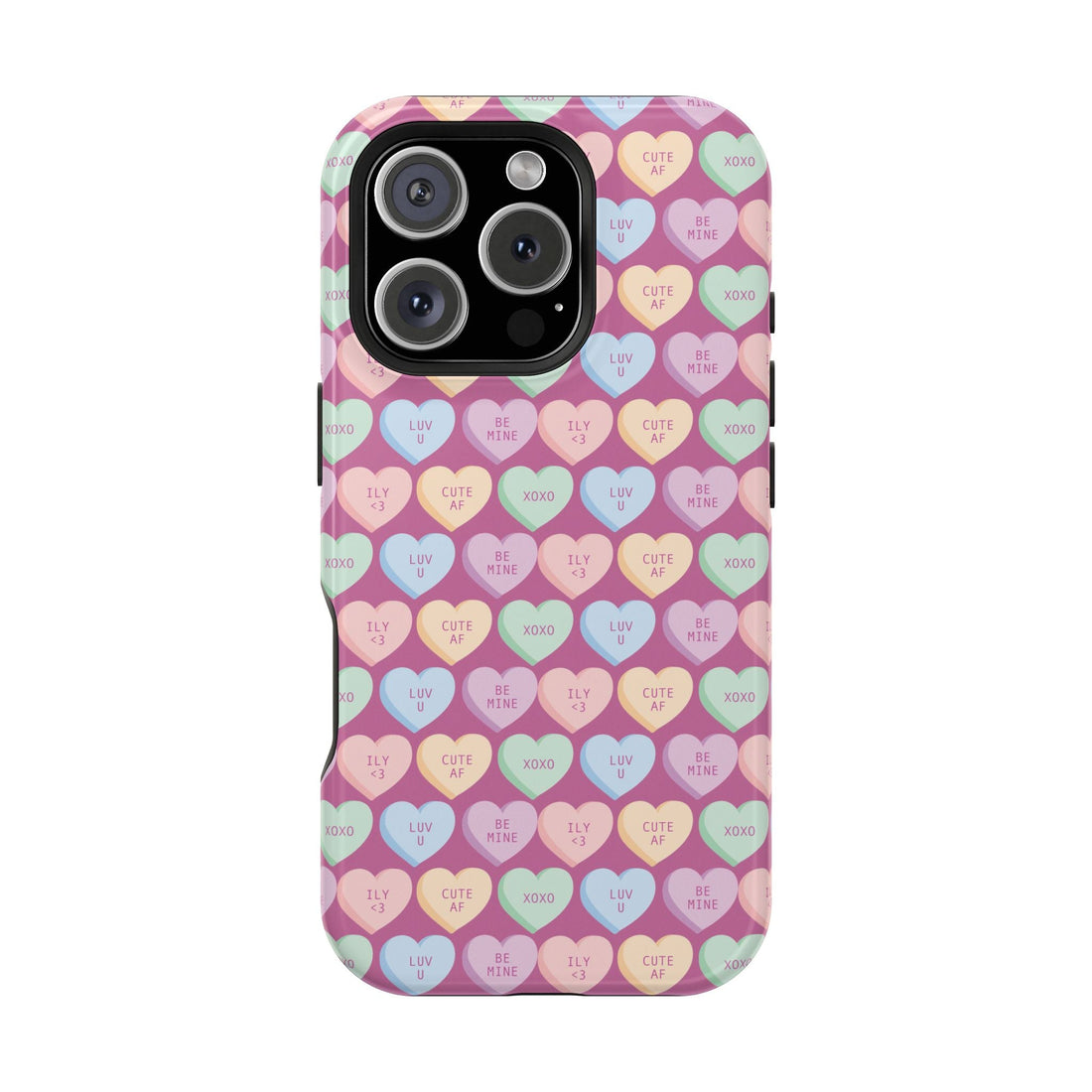 Heart Pattern Tough Phone Case.