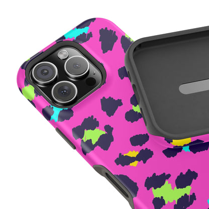 Pink Leopard Magnetic Tough Cases