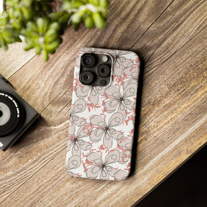 Floral Slim Phone Case.