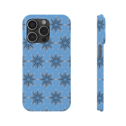 Floral Blue Phone Case.