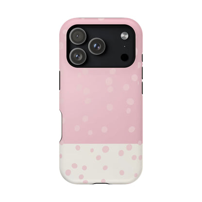 Pink Dot Magnetic Phone Case.