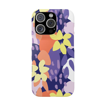 Floral Slim Phone Case.