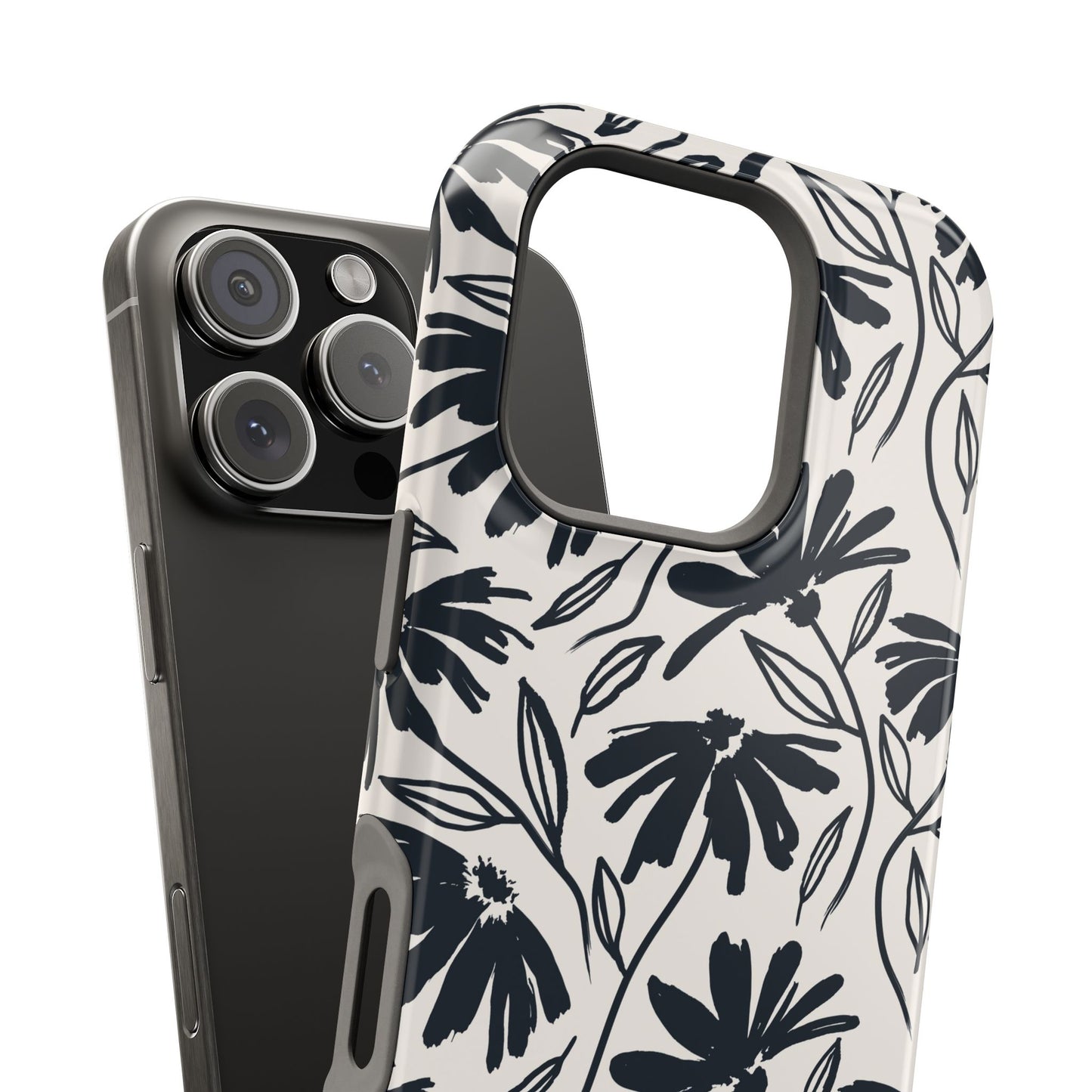 Floral Magnetic Phone Case.