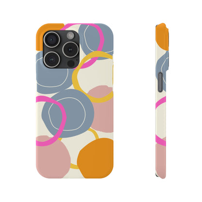 Circles Slim Phone Case.