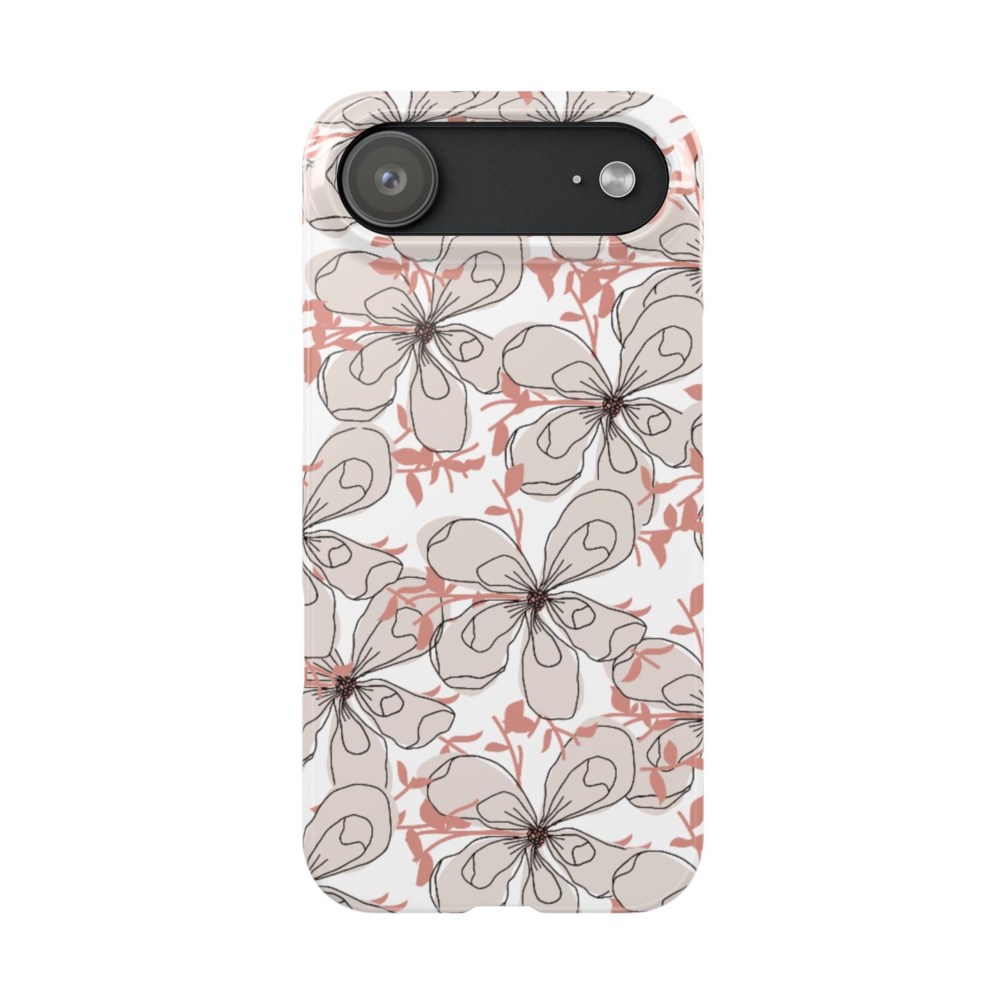 Floral Slim Phone Case.