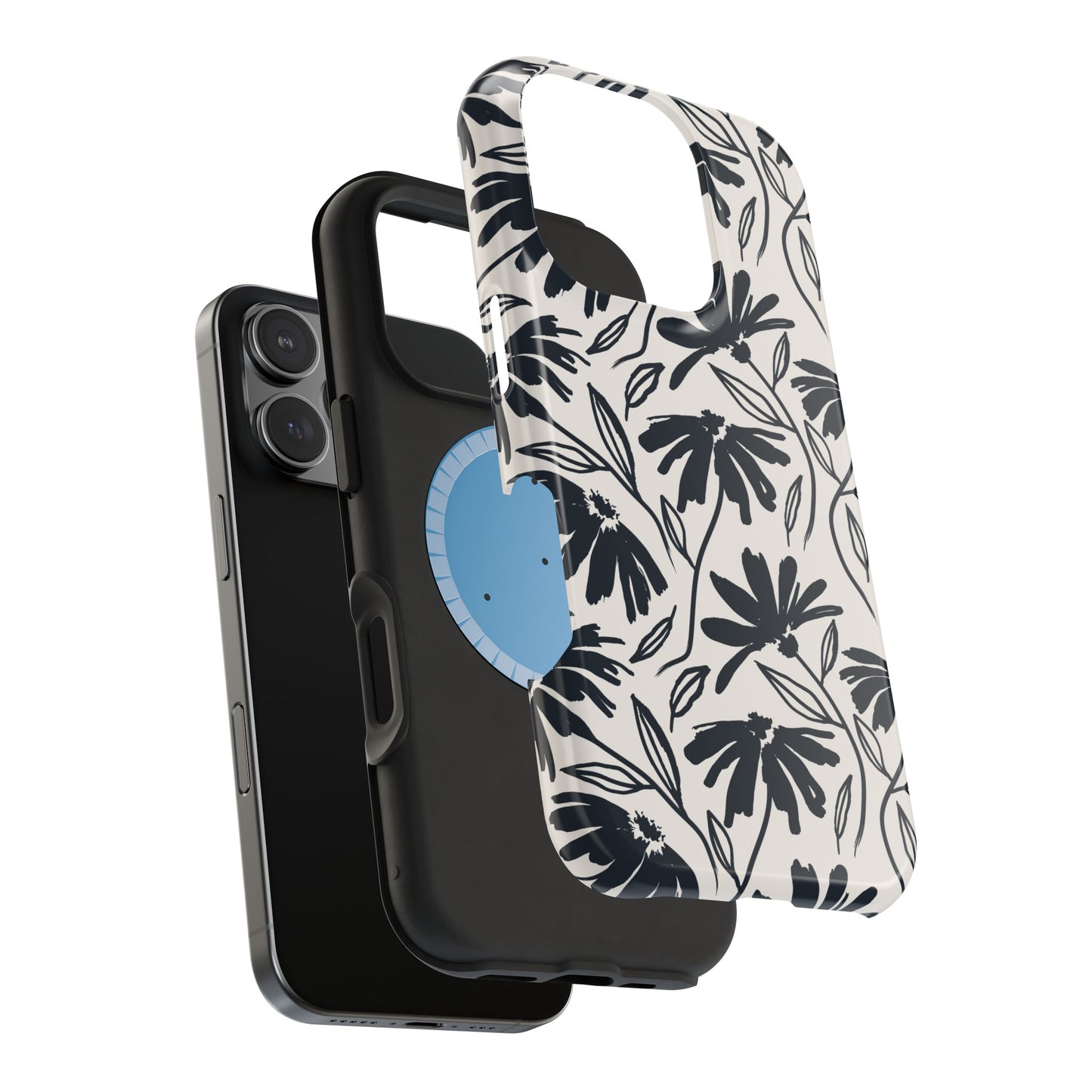 Floral Magnetic Phone Case.