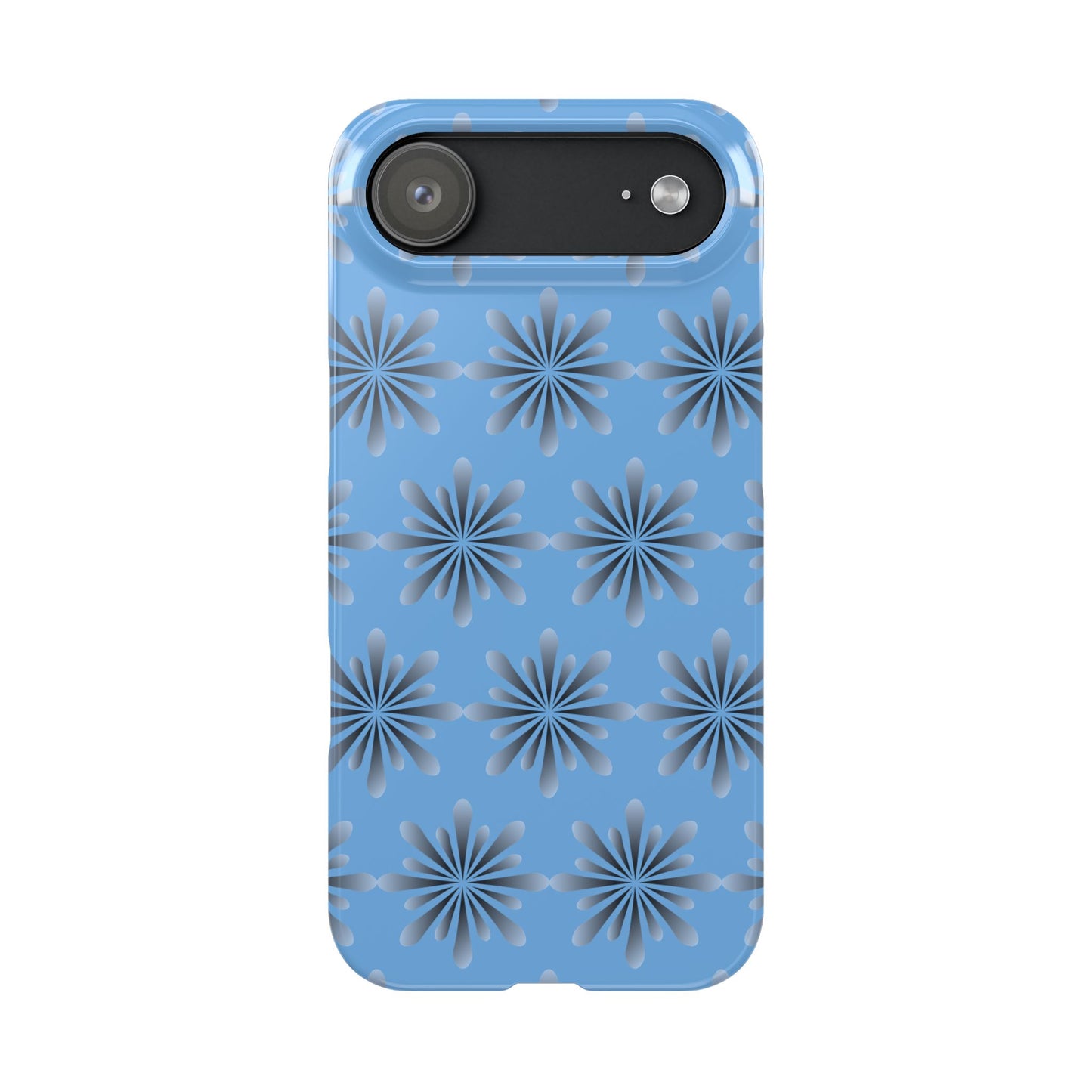 Floral Blue Phone Case.
