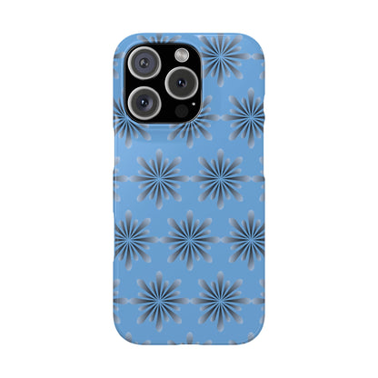 Floral Blue Phone Case.