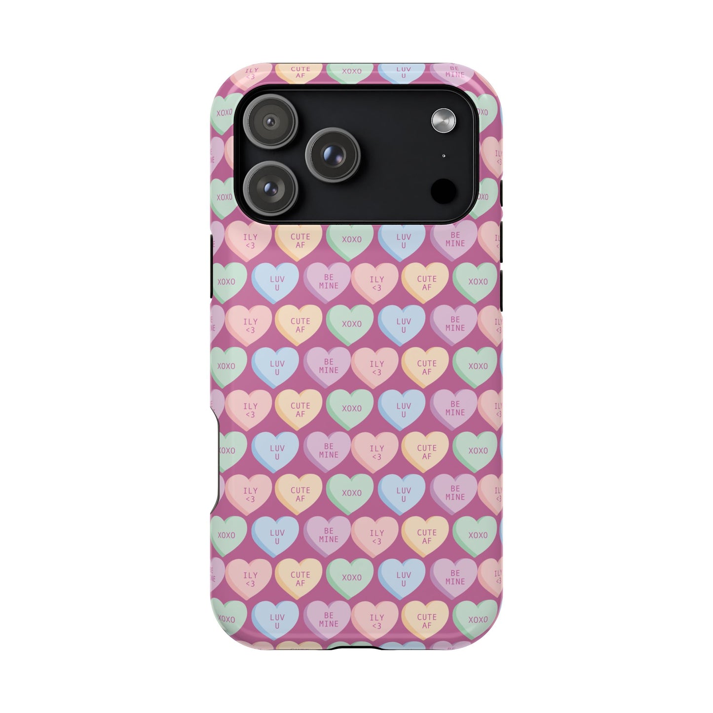Heart Impact Resistant Phone Case.