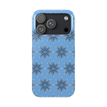 Floral Blue Phone Case.