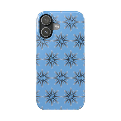 Floral Blue Phone Case.