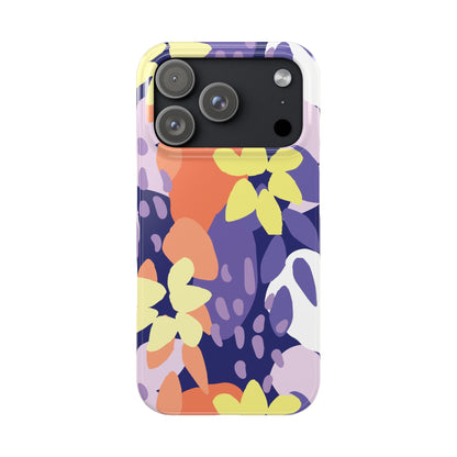 Floral Slim Phone Case.