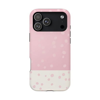 Pink Dot Magnetic Phone Case.