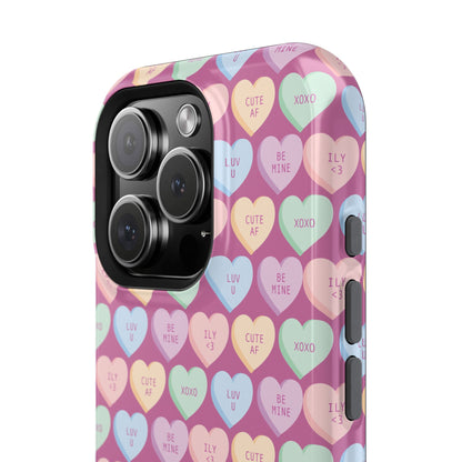 Heart Impact Resistant Phone Case.