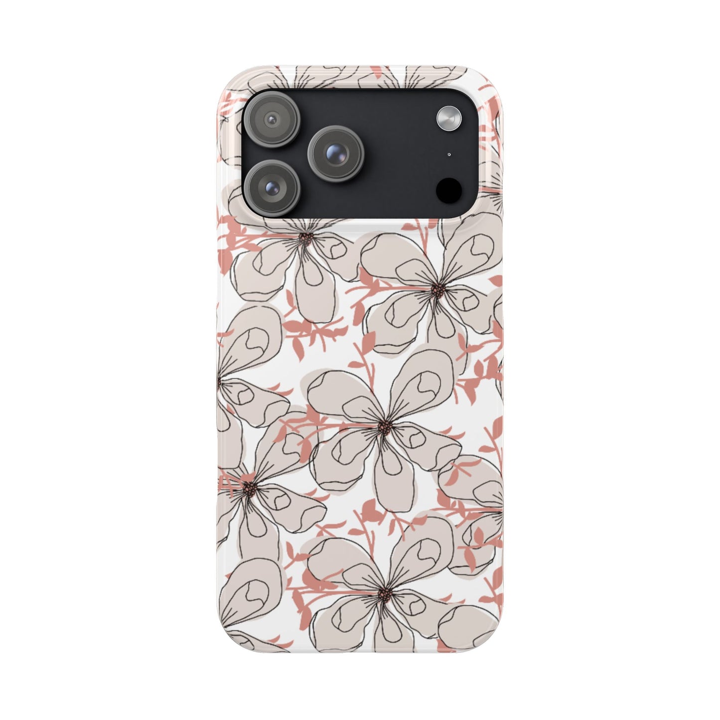 Floral Slim Phone Case.
