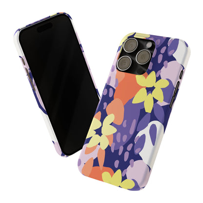 Floral Slim Phone Case.