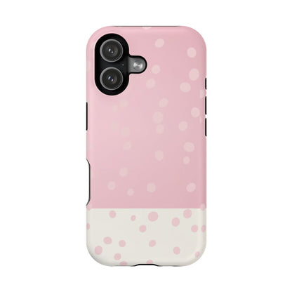 Pink Dot Magnetic Phone Case.