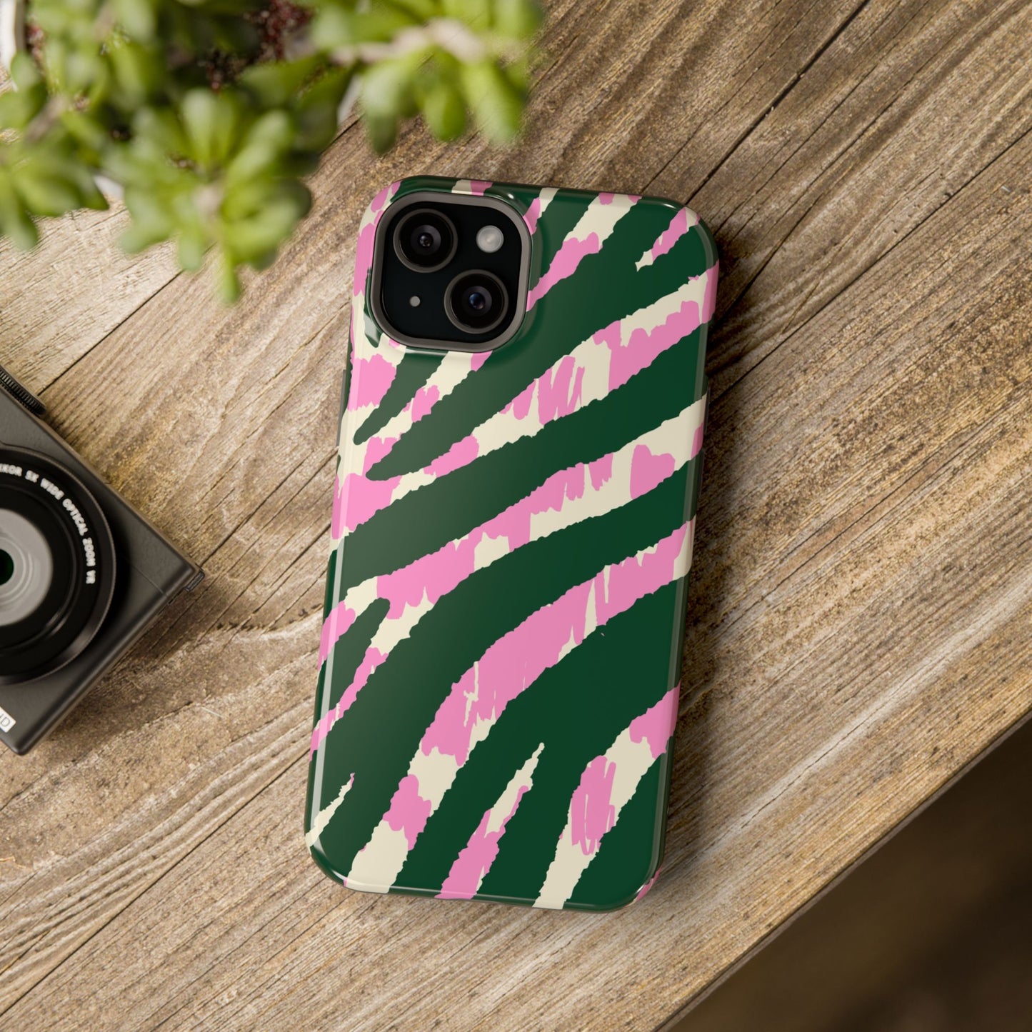 Bold Zebra Print Magnetic Tough Case.