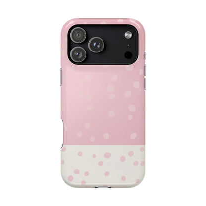 Pink Dot Magnetic Phone Case.