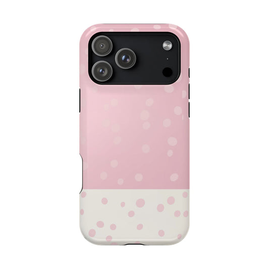 Pink Dot Magnetic Phone Case.