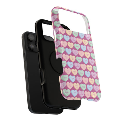 Heart Impact Resistant Phone Case.
