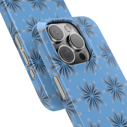 Floral Blue Phone Case.